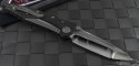 Microtech Knives Custom Carbon Fiber Socom Delta T/E Folder Knife (4in Mirror Polished Plain) sd-c-hp - Back