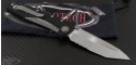 Microtech Knives Socom Elite T/E Folder Knife (4in Satin Part Serr S35-VN) 163-5 - Back
