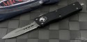 Microtech Knives Troodon D/E Automatic OTF D/A Knife (3.1in Bead Blasted Part Serr ELMAX) 138-8-2013 - Front