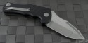 Mikkel Willumsen Maddox S/E Automatic Folder S/A Knife (3.5in Bead Blasted Plain 154-CM) MW-MaddoxA-BB - Back
