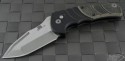 Mikkel Willumsen Maddox S/E Automatic Folder S/A Knife (3.5in Bead Blasted Plain 154-CM) MW-MaddoxA-BB - Front