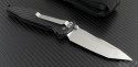 (#VNT-0041) Microtech Socom Elite T/E Satin Plain - Back