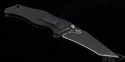 Zero Tolerance 0400 T/E Assisted Folder S/A Knife (3.75in Black Plain S30-V) ZT0400 - Back