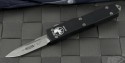 Microtech Knives UTX-70 S/E Automatic OTF D/A Knife (1.75in Stonewashed Plain S35-VN) CA148-10 - Front