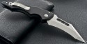 (#132-5) Microtech Vector Satin Serrated - Back