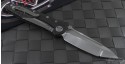 Microtech Knives Custom Carbon Fiber Socom Delta T/E Folder Knife (4in Satin Plain) sd-c-satin - Back