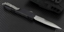 Microtech Knives Ultratech D/E Automatic OTF D/A Knife (3.44in Satin Part Serr ELMAX) 120-5-2013 - Back