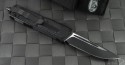 Microtech Knives Scarab S/E Automatic OTF D/A Knife (3.44in Black Plain S30-V) VNT-0077 - Back