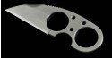 Brous Blades Silent Soldier Neck Knife - Front