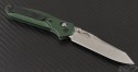Benchmade Green 940 S/E Folder Knife (3.4in Satin Plain 154-CM) BM-940 - Back