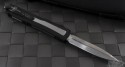 Microtech Knives Custom Other Element D/E Automatic OTF D/A Knife (3.4in Satin Plain) elem-c-dark-de - Back