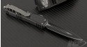 Microtech Knives Daytona D/E Automatic OTF D/A Knife (3in Black Plain S35-VN) 126-1 - Back