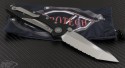 Microtech Knives Socom Delta T/E Folder Knife (4in Satin Serr S35-VN) 163-6 - Back