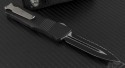 Microtech Knives Troodon D/E Automatic OTF D/A Knife (3.1in Black Serr ELMAX) 138-3-2012 - Back