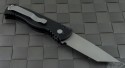 Pro-Tech TR1.1 T/E Automatic Folder S/A Knife (3in Bead Blasted Plain 154-CM) PT-TR11 - Back