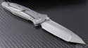 (#s-delta-t-sat) Microtech Marfione Custom Socom Delta Titanium Satin Plain - Back