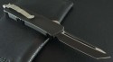 (#108-1) Microtech Scarab Exec Tanto Black Plain - Back