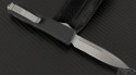 Microtech Knives Ultratech S/E Automatic OTF D/A Knife (3.44in Stonewashed Plain S35-VN) 121-10-2012 - Back