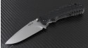 Zero Tolerance 0550 S/E Folder Knife (3.5in Stonewashed Plain S35-VN) ZT0550 - Front