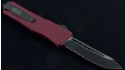 (#144-2RD) Microtech Combat Troodon T/E Red / Black Serrated - Back