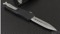 Microtech Knives Troodon D/E Automatic OTF D/A Knife (3.1in Stonewashed Plain D2) 138-10-2013 - Back