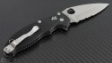 Spyderco Manix S/E Folder Knife (3in Satin Part Serr S30-V) SPY-C101GPS2 - Back