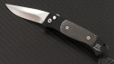 (#BR-1204) Brend Auto #2 Black / Carbon Fiber Satin Plain Blade - Front