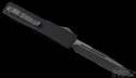Microtech Knives Ultratech S/E Automatic OTF D/A Knife (3.44in Black Part Serr) VNT-0004 - Back