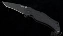 Zero Tolerance 0400 T/E Assisted Folder S/A Knife (3.75in Black Plain S30-V) ZT0400 - Front