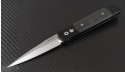 (#PT-901) Protech Godfather - Satin Plain w/ Carbon Fiber - Front