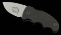 Black Bear Cub S/E Folder Knife (2in Bead Blasted Plain S-30V (CMP)) BB-CUB - Front