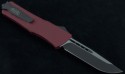 Microtech Knives Red Combat Troodon S/E Automatic OTF D/A Knife (3.75in Black Plain S35-VN) 143-1RD - Back