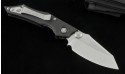 Microtech Knives Select-Fire S/E Folder Knife (3.73in Satin Plain S35-VN) 129-4 - Back
