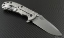Zero Tolerance Tan 0560 S/E Flipper Knife (3.75in Stonewashed Plain ELMAX) ZT0561 - Back
