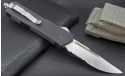 Microtech Scarab Executive S/E Stonewash (Serrated) - Back