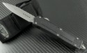 Microtech Knives Scarab D/E Automatic OTF D/A Knife (3.44in Bead Blasted Serr S35-VN) 175-9 - Front