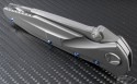 (#s-delta-t-hp) Microtech Socom Delta Custom Titanium High Polish Tanto Plain - Additional View