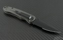 Bradley Cutlery Gray Alias II S/E Folder Knife (2.95in Black Part Serr S30-V) BC-17650SBT - Back