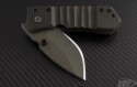 Crusader Forge Custom Green VIS-T S/E Folder Knife (3.5in Color Coated Plain S35-VN) CF-VIST-Fragger-SE - Additional View