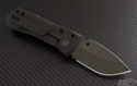Crusader Forge Custom Green VIS-T S/E Folder Knife (3.5in Color Coated Plain S35-VN) CF-VIST-Fragger-SE - Back