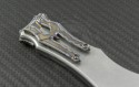 Heretic Knives Custom Stainless Steel Hydra S/E Automatic OTF S/A Knife (3.5in Mirror Polished Plain ELMAX) HER-Hydra-Proto - Additional View
