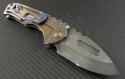 Medford Knife & Tool Custom Other Praetorian S/E Folder (3.75in Damascus Plain ) MKT-BS15-Prae - Back