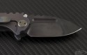 Medford Knife & Tool Custom Other Praetorian T/E Folder (2.75in Bead Blasted Plain D2) MKT-Praetorian-Ti-Micro-Pur - Additional View