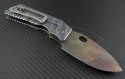 Medford Knife & Tool Custom Other TFF-1 S/E Folder (4in Vulcan Plain D2) MKT-TFF1-Ti-USN1 - Back