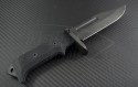 Medford Knife & Tool Custom USMC RAIDER S/E Fixed (6.5in Black Plain D2) MKT-Raider-Blk - Additional View