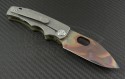 Medford Knife & Tool OD Green 187RMP S/E Flipper (3.25in Vulcan Plain D2) MKT-187RMP-OD3 - Back