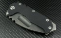 Medford Knife & Tool Praetorian G T/E Folder (3.75in Black Plain D2) MKT-PRAG-BF - Additional View