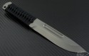 Medford Knife & Tool SAU Tan S/E Fixed (5.5in Satin Plain D2) MKT-SAUT-BLK - Back