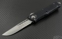 Microtech Knives Combat Troodon S/E Automatic OTF D/A Knife (3.75in Stonewashed Part Serr ELMAX) 143-11 - Front