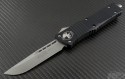 Microtech Knives Combat Troodon S/E Automatic OTF D/A Knife (3.75in Stonewashed Plain ELMAX) 143-10 - Front